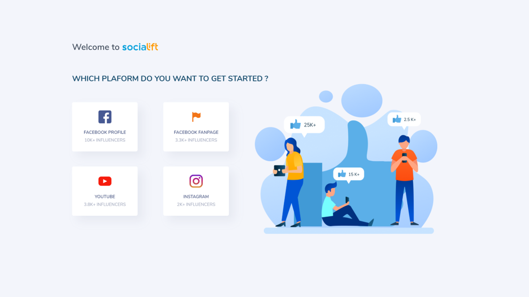 SociaLift - Influencer Campaign Tracking