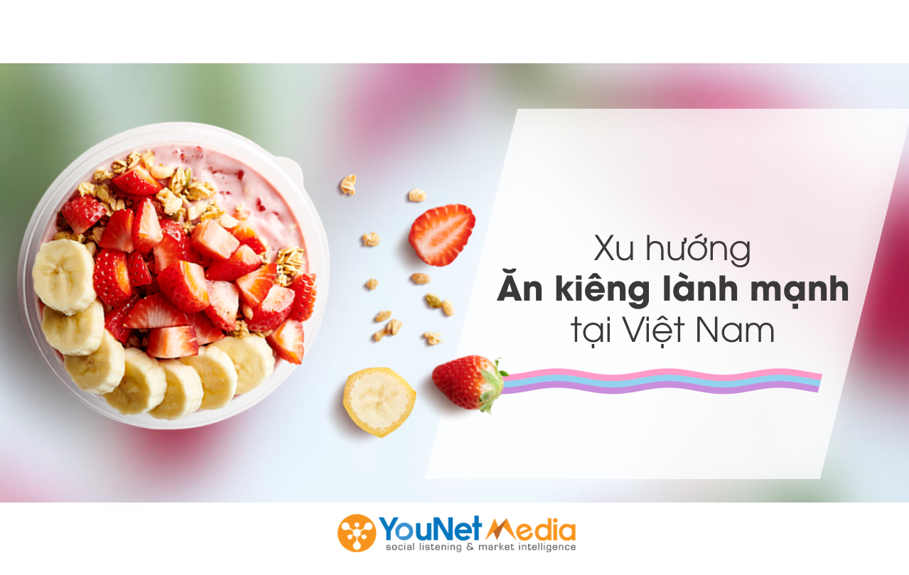 report healthy eating - xu hướng ăn kiêng - younet media - social listening tool vn