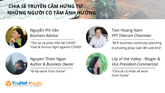 Bắt nhịp và phản ứng nhanh khi dân văn phòng Work From Home - Social Listening - YouNet Media