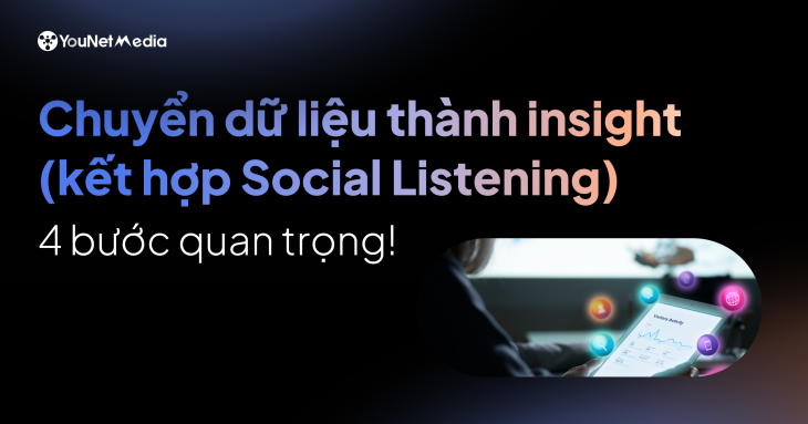 4 buoc quan trong chuyen du lieu thanh insight ket hop social listening 01