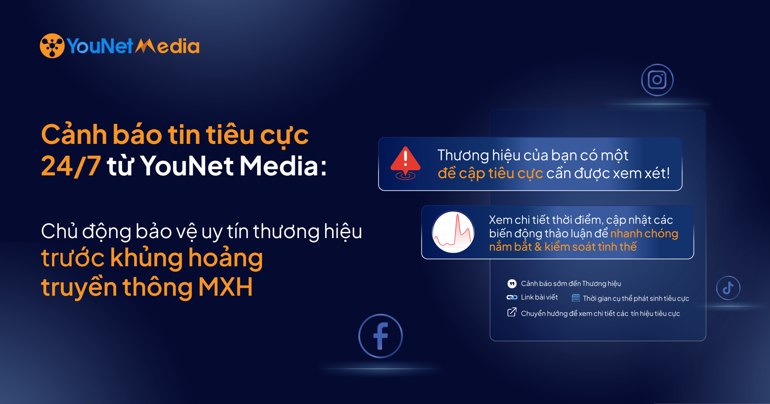 Cảnh báo tin tiêu cực 24/7: Chủ động bảo vệ uy tín thương hiệu trước khủng hoảng truyền thông MXH