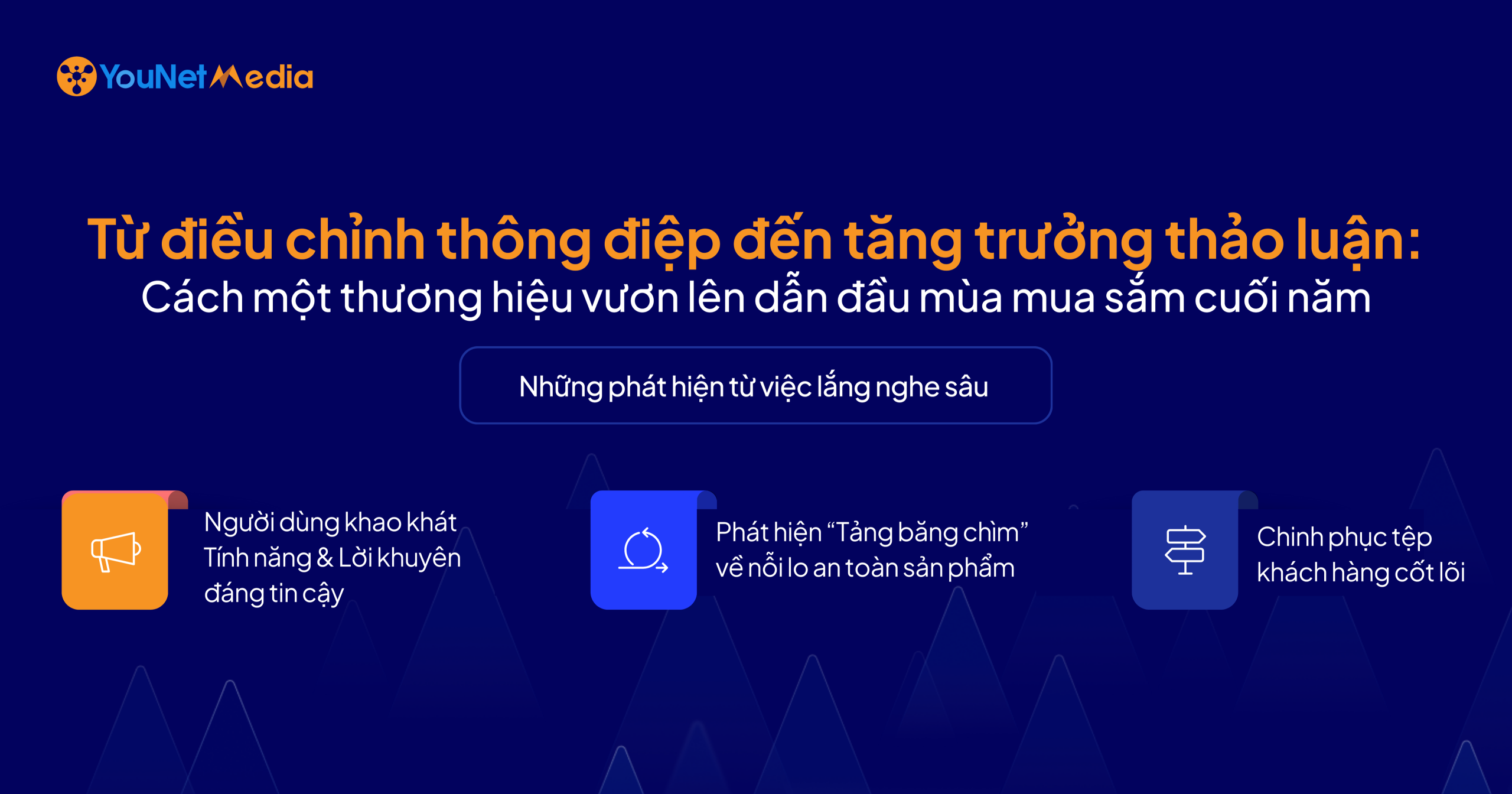 Từ điều chỉnh thông điệp đến tăng trưởng thảo luận: Cách một thương hiệu vươn lên dẫn đầu mùa mua sắm cuối năm