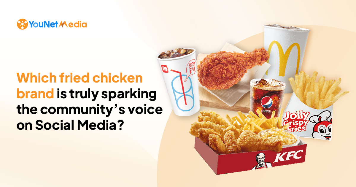 Which fried chicken brand is truly sparking the community’s voice on Social Media?