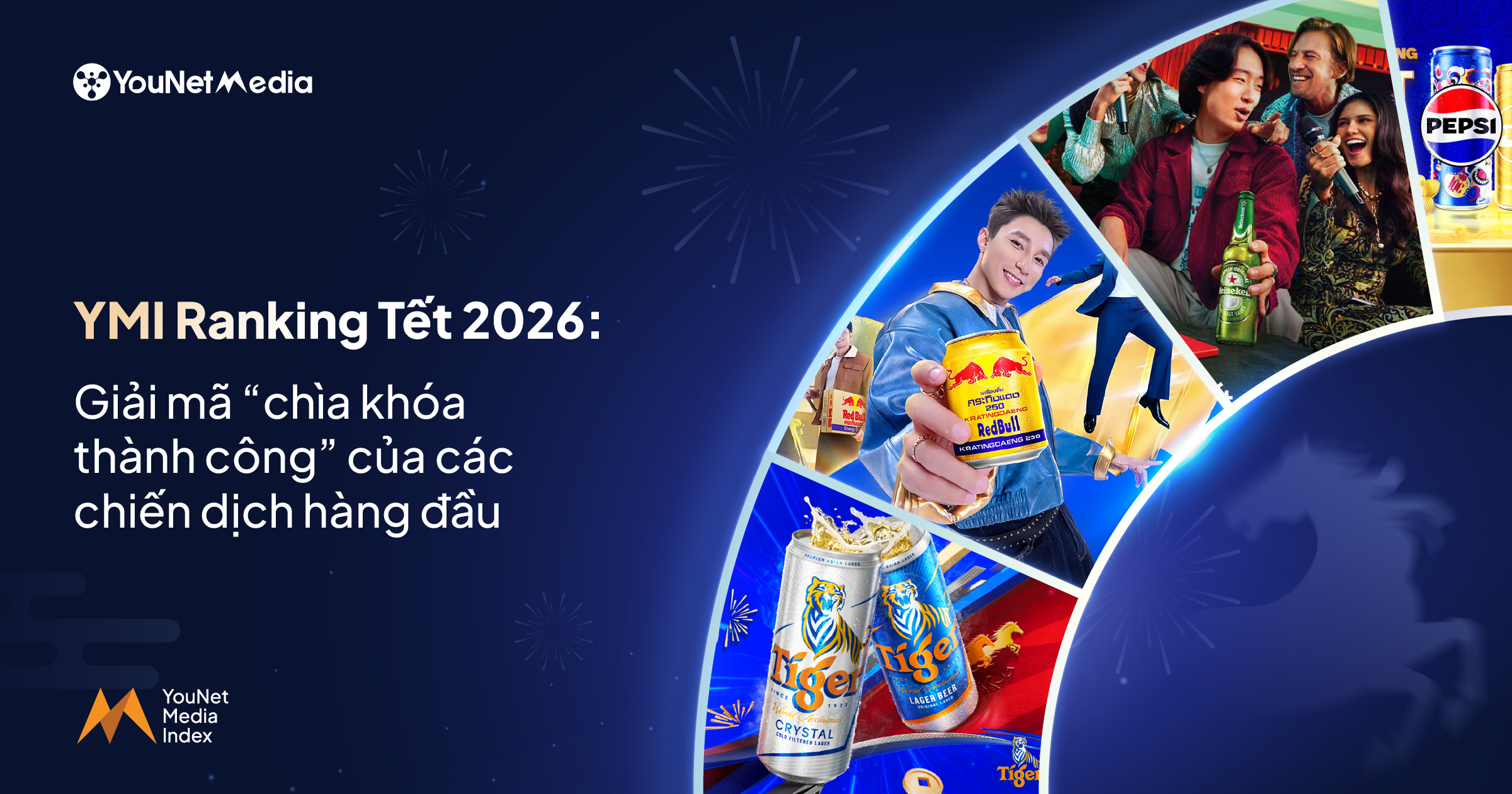 Công bố BXH YMI Ranking top 20 chiến dịch nổi bật nhất Tết 2026 trên mạng xã hội