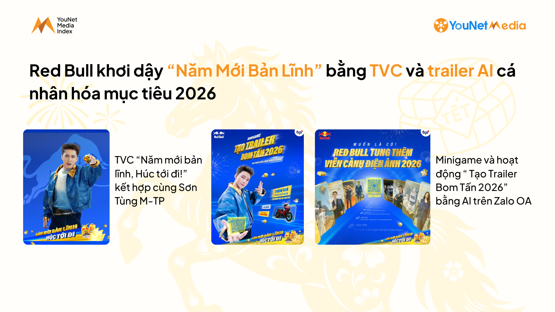 YMI Ranking Tết 2026: Giải mã các chiến dịch hàng đầu hoạt động Tết 2026 nổi bật của Red Bull
