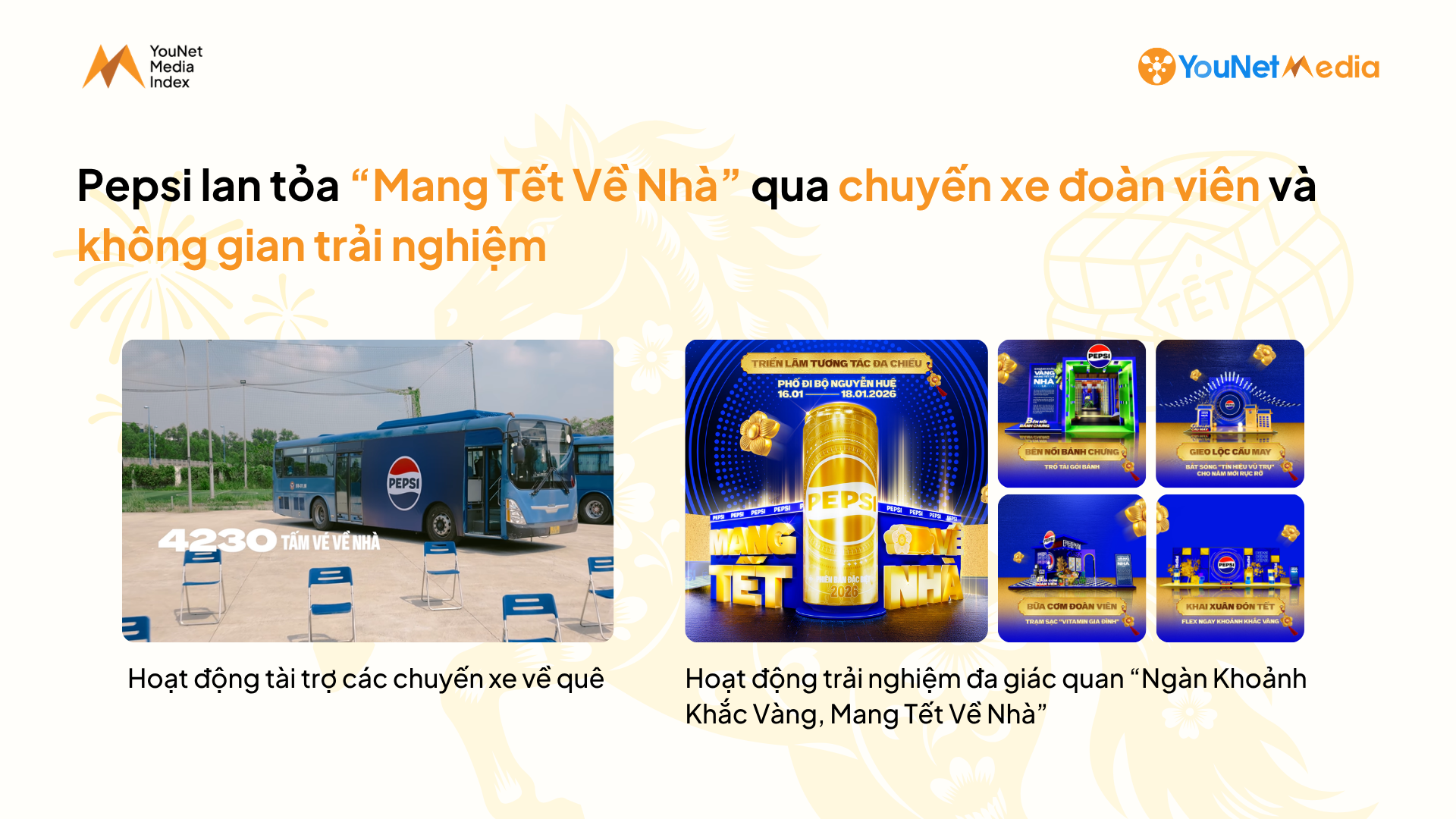 YMI Ranking Tết 2026: Giải mã các chiến dịch hàng đầu hoạt động Tết 2026 nổi bật của Pepsi