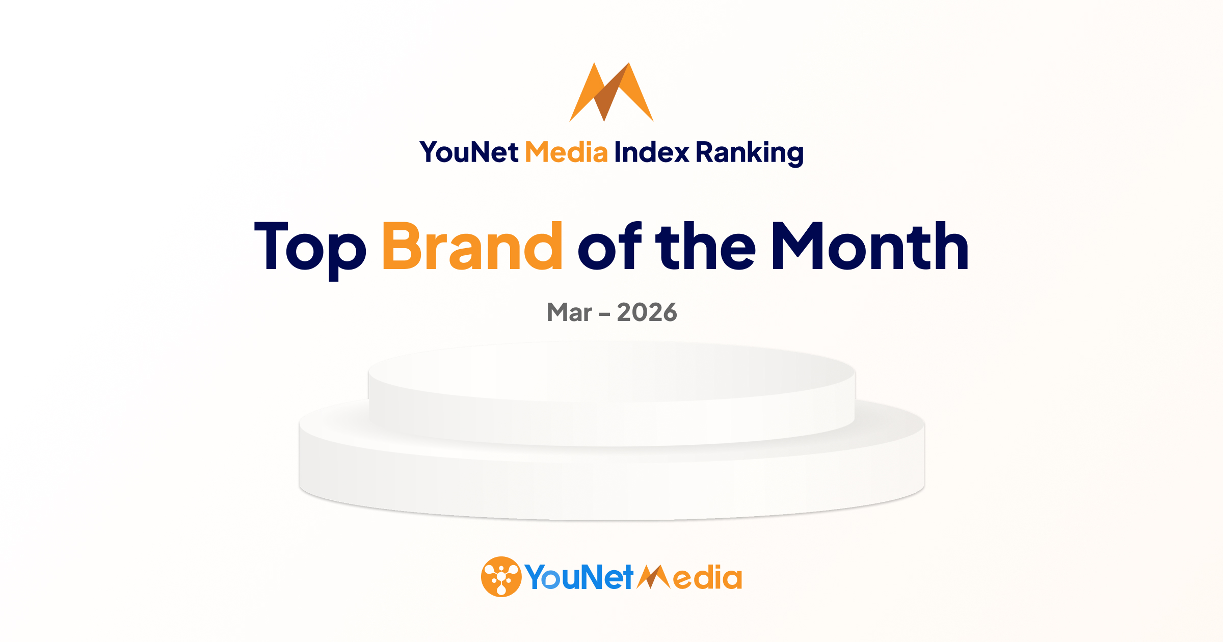 YouNet Media Index: Bảng xếp hạng Thương hiệu tháng 3.2026